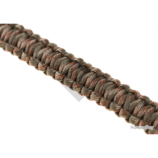 Bracelet Paracorde Shackle - Camo Vert - Invader Gear