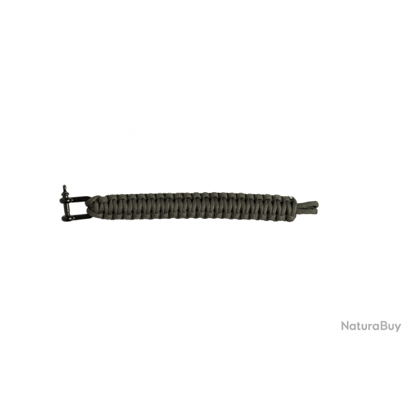 Bracelet Paracorde Shackle - Olive Drab - Invader Gear
