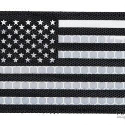 Patch US Reflective - Gauche / Noir - Matrix