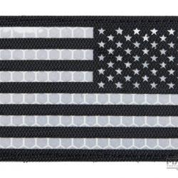 Patch US Reflective - Droite / Noir - Matrix