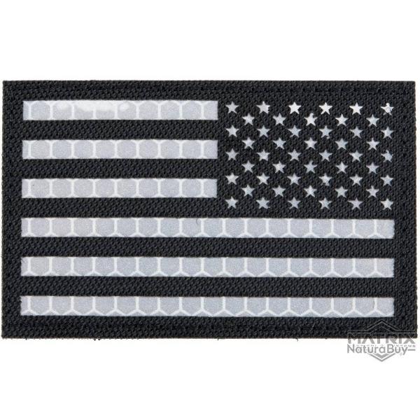 Patch US Reflective - Droite / Noir - Matrix