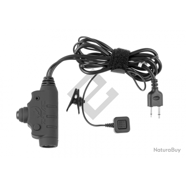 PTT U94 II - ICOM/Noir - Z-Tactical