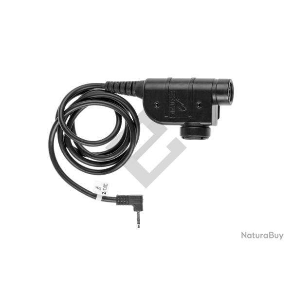 PTT zSLX U94 - Motorola 1-pin / Noir - Z-Tactical