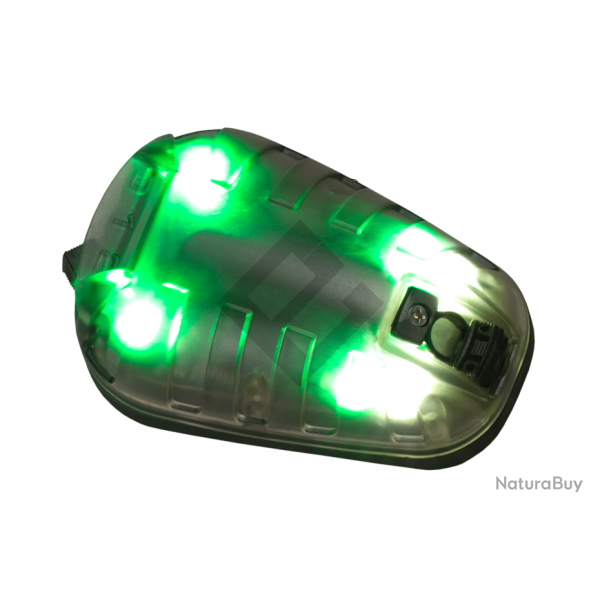 Marqueur HS-6 Beacon - LED verte / Noir - FMA