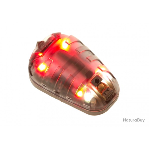 Marqueur HS-6 Beacon - LED Rouge / Dark Earth - FMA