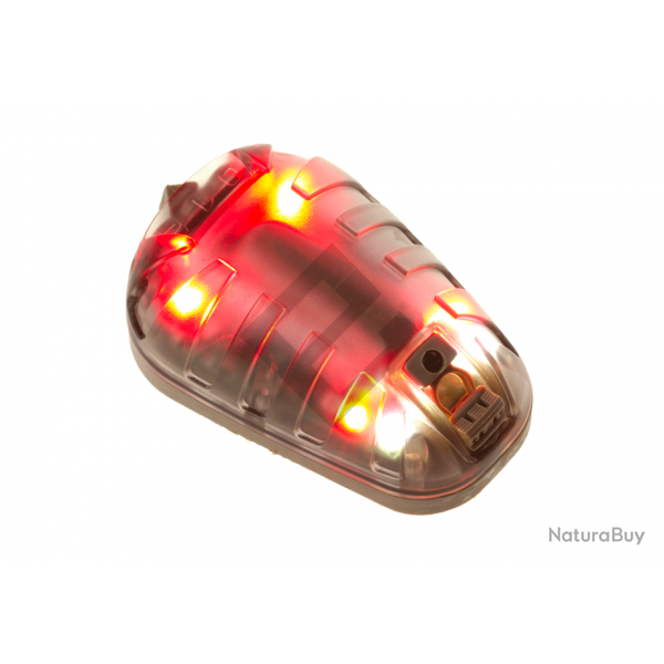 Marqueur HS-6 Beacon - LED Rouge / Dark Earth - FMA