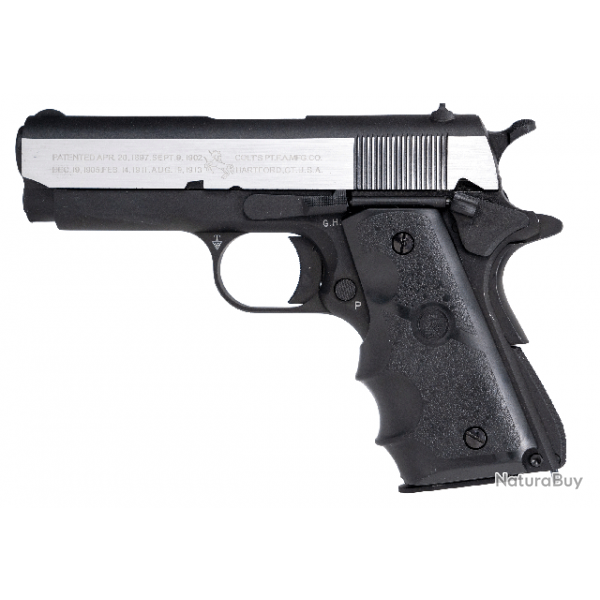 Colt 1911 Defender GBB - Silver & Noir - Cybergun