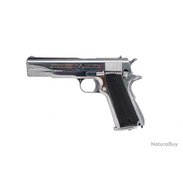 Colt 1911A1 CO2 GBB - Silver - Cybergun