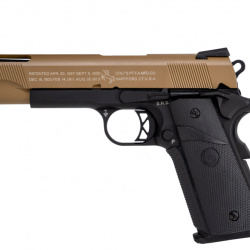 Colt 1911 Ported GBB - Tan & Noir - Cybergun