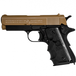 Colt 1911 Defender GBB - Noir & Tan - Cybergun