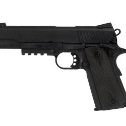 Colt 1911 Rail Gun GBB CO2 - Noir - Cybergun/KWC