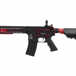 Colt M4 Blast "Red Fox" Édition AEG avec Mosfet - Noir & Rouge - Cybergun