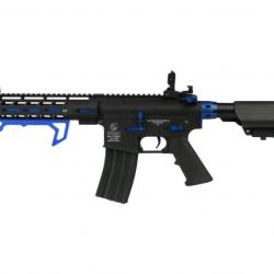 Colt M4 Hornet "Blue Fox" Édition AEG avec Mosfet - Noir & Bleu - Cybergun