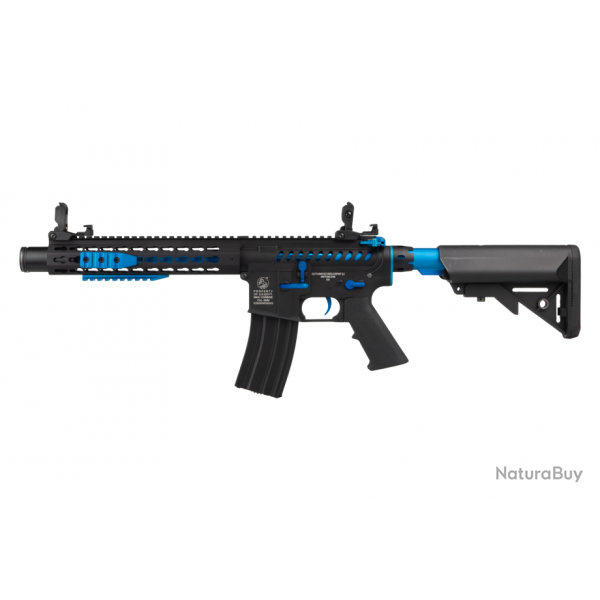 Colt M4 Blast "Blue Fox" dition AEG avec Mosfet - Noir & Bleu - Cybergun