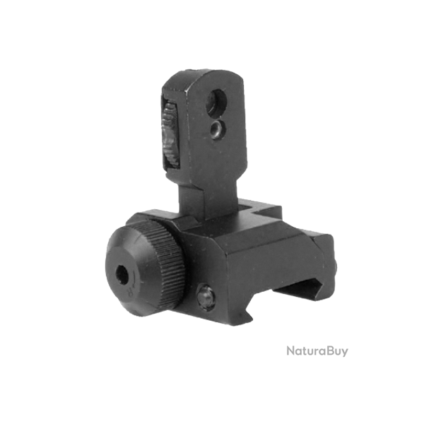 Rear sight pour rail Picatinny - Noir - Swiss Arms