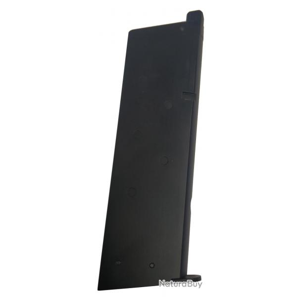 Chargeur gaz 15 BBs pour 1911 GBB - Noir - Cybergun/AW
