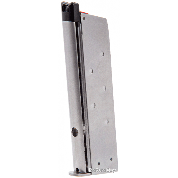 Chargeur Gaz 15 BBs pour 1911 GBB - Silver - Cybergun/AW