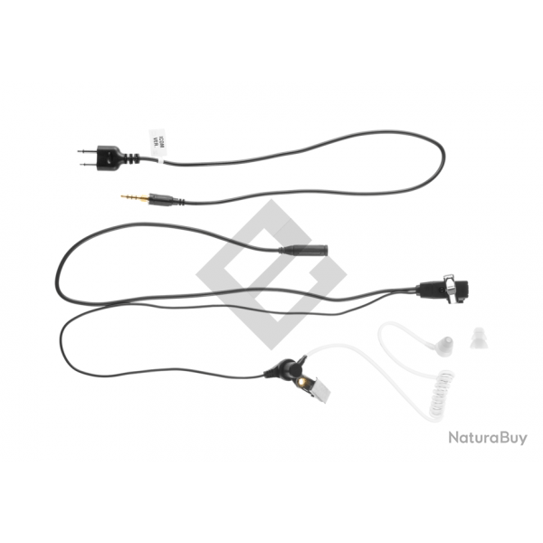 Headset oreillette style FBI - ICOM - Noir - FMA