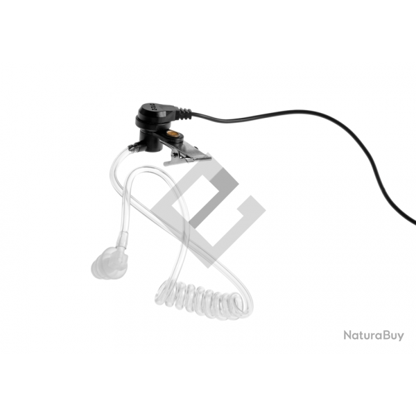 Headset oreillette style FBI - Motorola 2-Pin - Noir - FMA