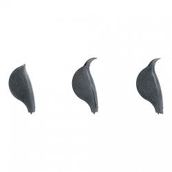 Set de backstraps pour poignée de S&W M&P9C (S, M, L) - Noir - Umarex