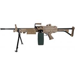 FN Herstal M249 MK1 AEG - Version ABS / Dark Earth - Cybergun/A&K