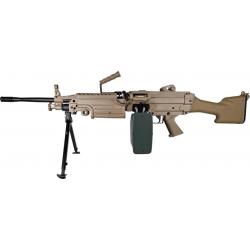 FN Herstal M249 MK2 AEG - Version ABS / Dark Earth - Cybergun/A&K