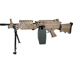 FN Herstal M249 MK46 Mod 0 AEG - Version ABS / Dark Earth - Cybergun/A&K