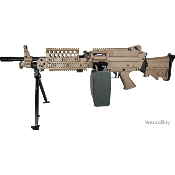FN Herstal M249 MK46 Mod 0 AEG - Version ABS / Dark Earth - Cybergun/A&K