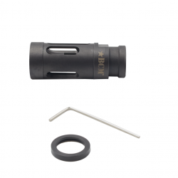 Compensateur 14mm CW type BCM - 14mm CW / Acier / Noir - Angry Gun
