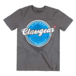 T-Shirt vintage - Taille S / Gris - Clawgear