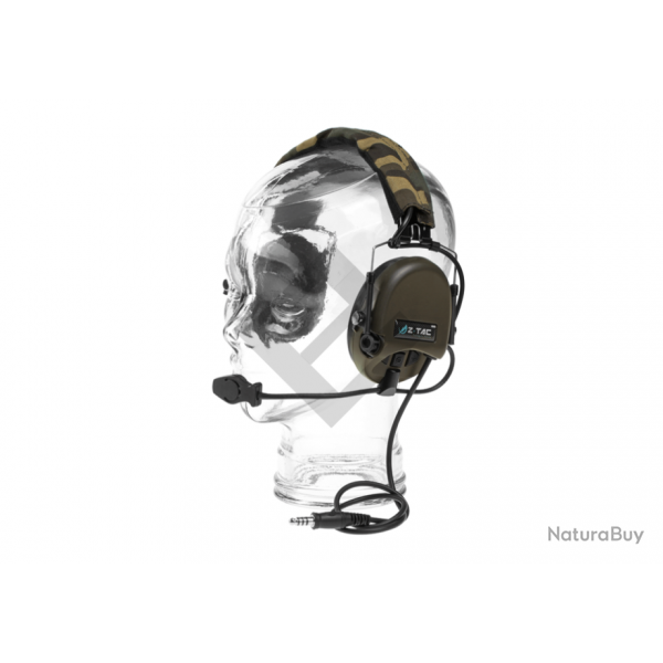 Headset Tier 1 Military Standard - Foliage Green - Z-Tactical