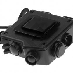 PTT Tacmic CT5 - Motorola 2-pin / noir - Z-Tactical