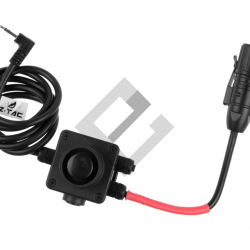 PTT Combat Series - Motorola 1-pin / Noir - Z-Tactical