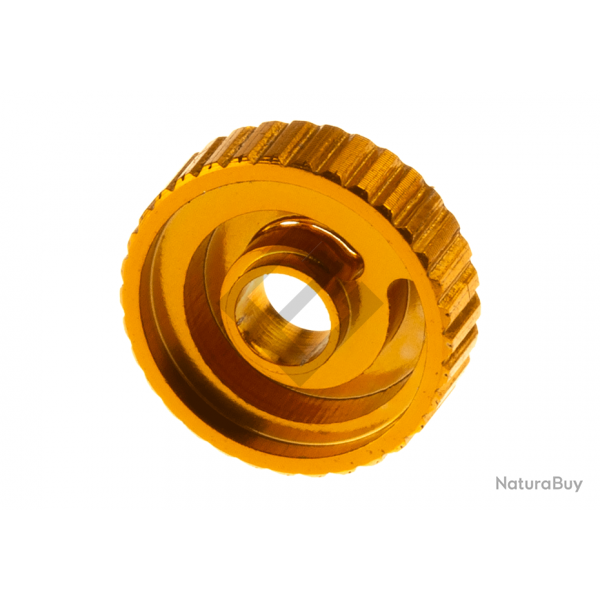Roulette d'ajustement Hop-Up pour WE/Marui/VFC GBB - Or - Maple Leaf