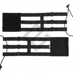 Cummerbund squelette 3 bandes pour AVS L - Noir - ZShot/Crye Precision