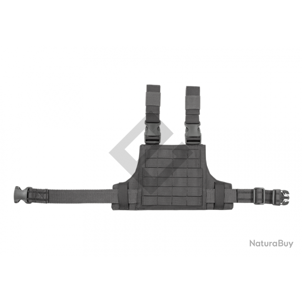 Plateforme de cuisse MOLLE Mk.II - Wolf Grey - Invader Gear