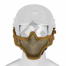 Masque grillagé Stalker - Version FAST / Tan - Invader Gear