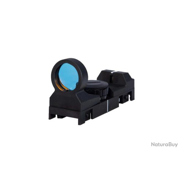 Viseur point rouge Reflex avec vises mcaniques intgres - Swiss Arms