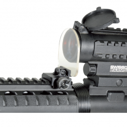 Verres de protection basculants pour rail Picatinny x2 - Swiss Arms