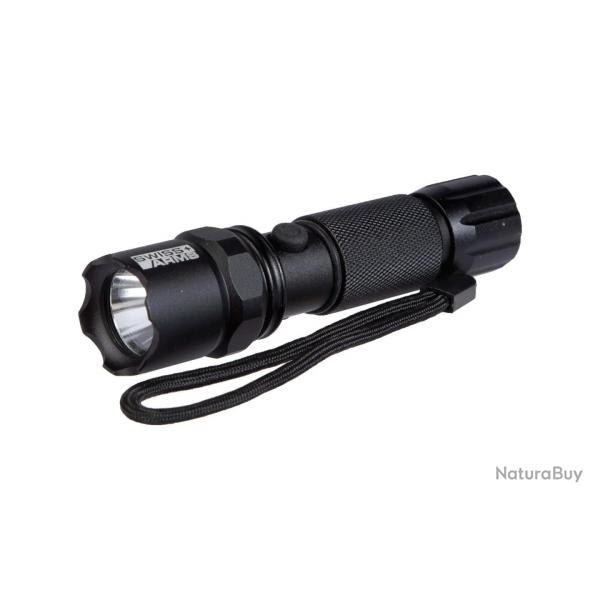 Lampe rechargeable avec anneau de montage et câble USB - Lumière blanche - Swiss Arms