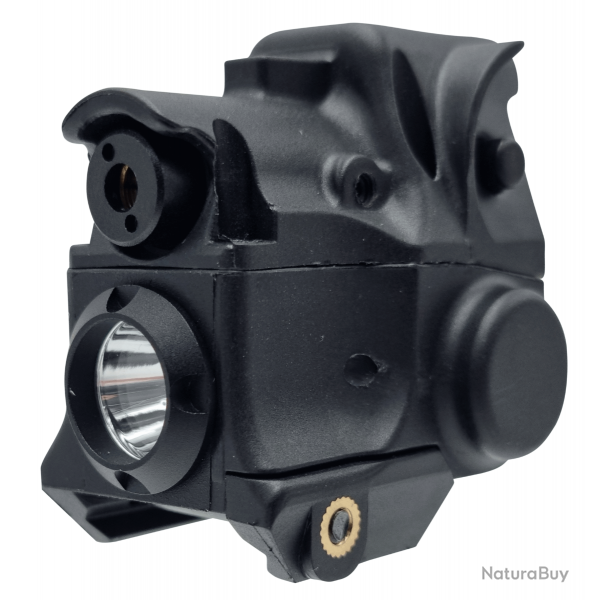 Lampe/Laser Dual mini - Noir - Swiss Arms