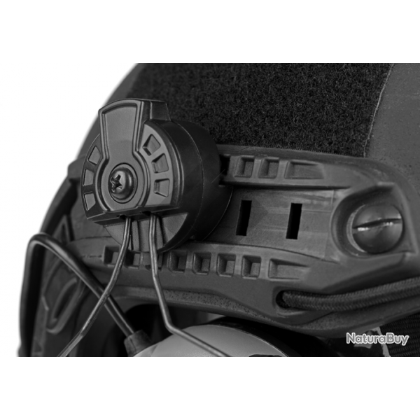 Casque M32H pour casque type Fast - Gris - Earmor