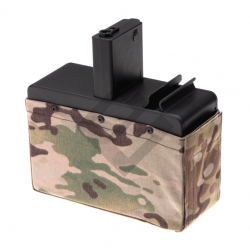 Chargeur Drum 2500 BBs pour CM16 AEG - Noir - G&G