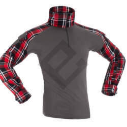 Combat shirt flanelle - Taille XL / Rouge - Invader Gear