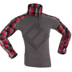 Combat shirt flanelle - Taille XL / Rouge - Invader Gear