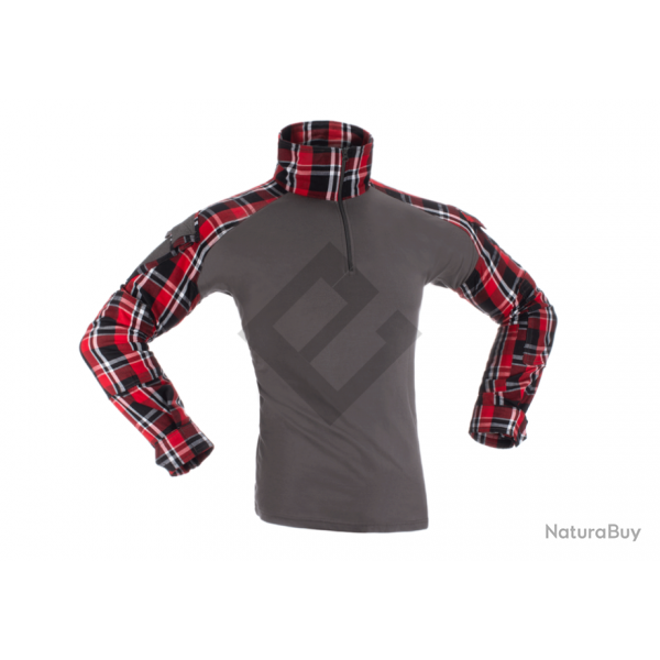 Combat shirt flanelle - Taille XL / Rouge - Invader Gear