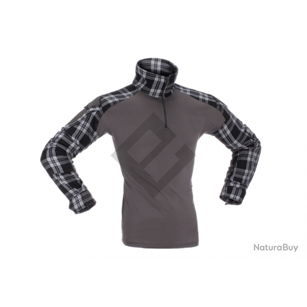 Combat shirt flanelle Noir Invader Gear