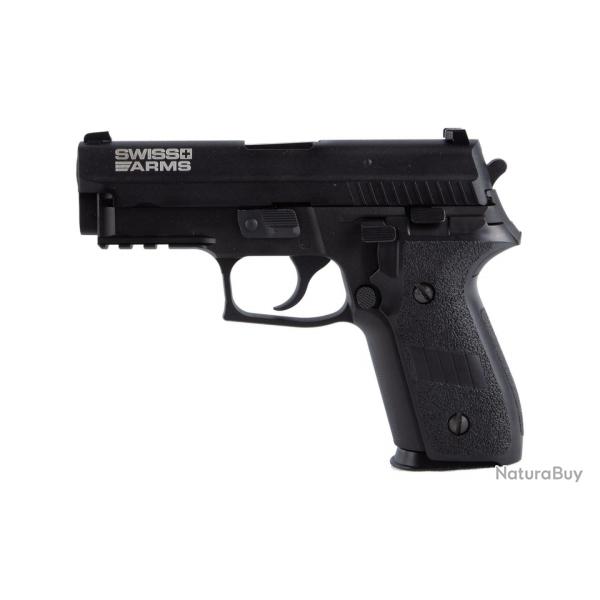 Swiss Arms Navy Pistol .40 Railed P229 GBB - Noir - Cybergun/Armorer Works