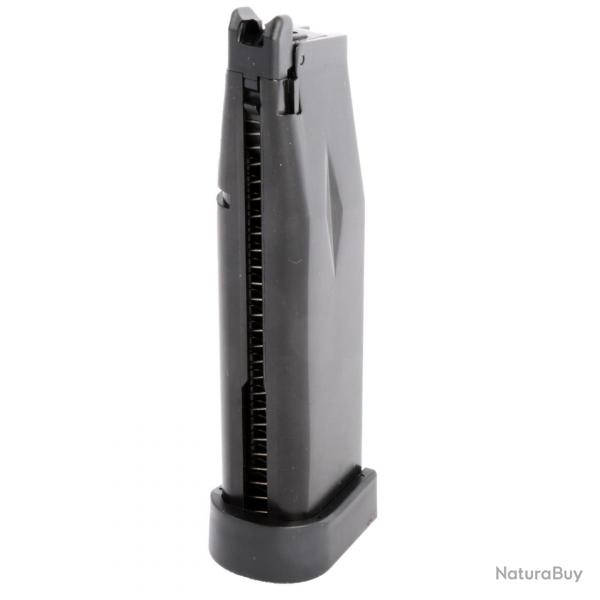 Chargeur CO2 31 BBs pour MEU STS-5 GBB - Noir - Spartan/KJ Works