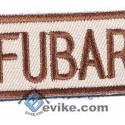 Patch "FUBAR" 50x25mm - Tan - Evike